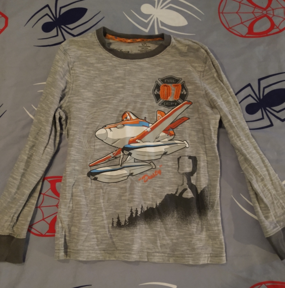 Disney planes dusty long sleeve boys 7